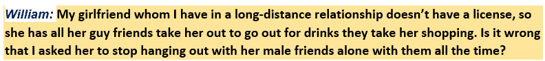 Your Long Distance Girlfriend Has Guy Best Friend